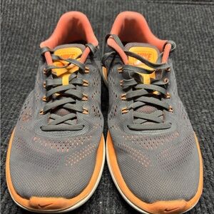 Nike Flex Running Shoes Gray Orange Size 9 Men